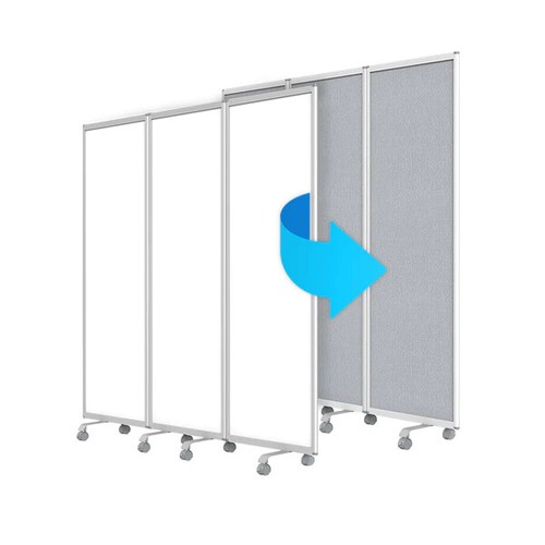 Mobile trennwand whiteboard - mobile,