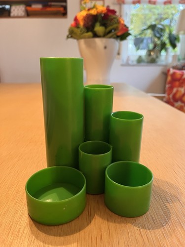 Retro stiftehalter grün 70er - retro,