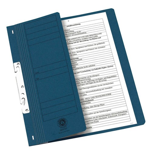 Einhakhefter blau 20 - einhakhefter,