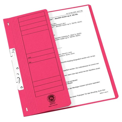 Einhakhefter rot 20 stück - einhakhefter,