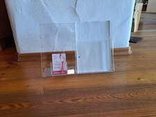 Werbeaufsteller Plaxiglas mit