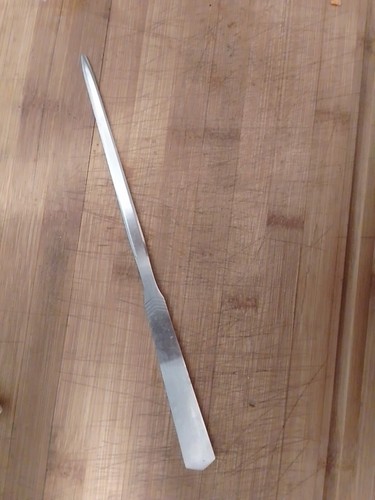 Brieföffner edelstahl 24cm - brieföffner,,