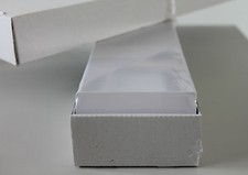 500 Plastikkarten, PVC, weiss