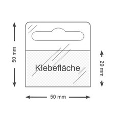 Eurolochaufhänger 50 mm x 50