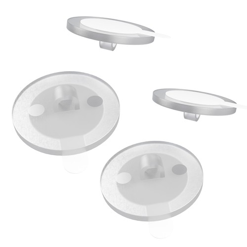 Klebeösen transparent - , |