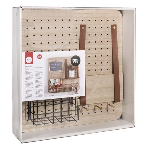 Wandboardt pin peg 40x40 inkl - wandboardt, pin&peg