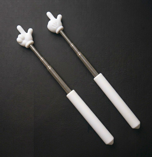 Zeigestab finger lehrer - 2x, finger,